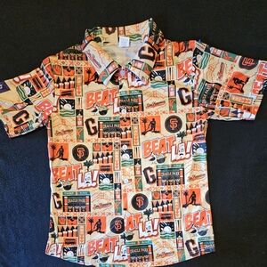 San Francisco Giants Beat LA Aloha shirt‎ Size Medium